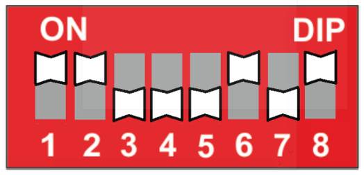 A red rectangular sign with white arrows and numbersAI-generated content may be incorrect.